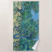 Vincent van Gogh - Olive Grove Strandlaken (Voorkant)