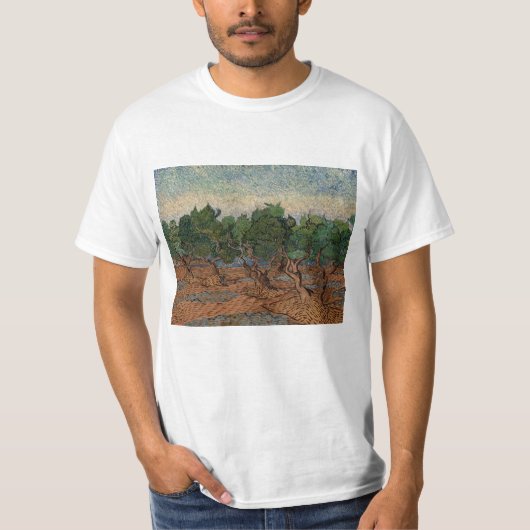 Vincent van Gogh - Olive Grove T-shirt (Voorkant)