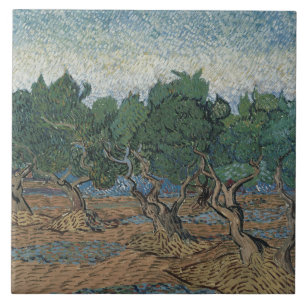 Vincent van Gogh - Olive Grove Tegeltje