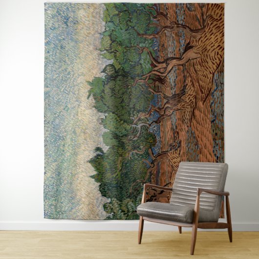 Vincent van Gogh - Olive Grove Wandkleed (In situ)