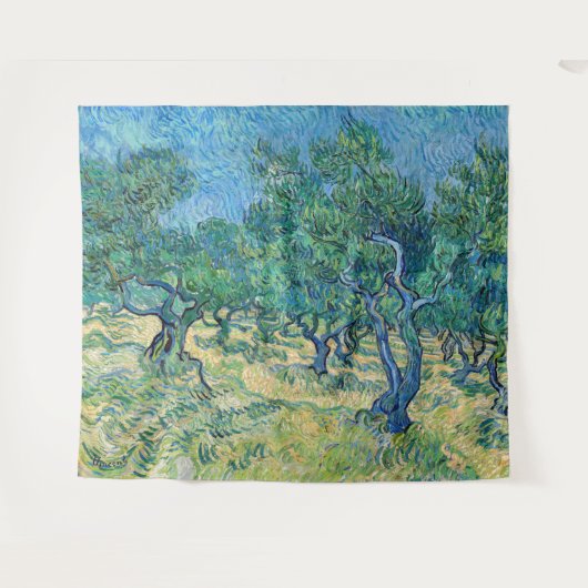 Vincent van Gogh - Olive Grove Wandkleed (Voorkant (horizontaal))