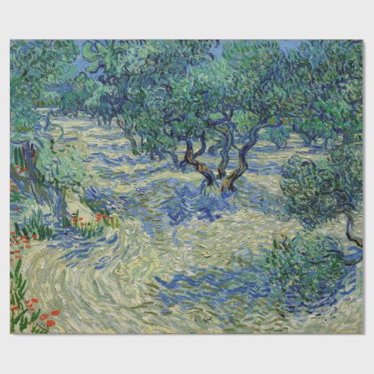 Vincent van Gogh - Olive Orchard Cadeaupapier (Vlak)