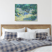 Vincent van Gogh - Olive Orchard Canvas Afdruk (Insitu (Slaapkamer))
