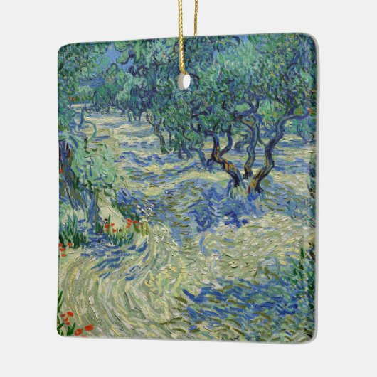 Vincent van Gogh - Olive Orchard Keramisch Ornament (Links)
