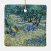 Vincent van Gogh - Olive Orchard Keramisch Ornament (Achterkant)