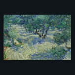 Vincent van Gogh - Olive Orchard Poster<br><div class="desc">Olive Orchard van Vincent van Gogh, 1889. Vincent van Gogh was een Nederlandse Post-Impressionistische schilder die tot de beroemdste en invloedrijkste figuren in de geschiedenis van de Westerne kunst behoort. In iets meer dan een decennium creëerde hij ongeveer 2100 kunstwerken, waaronder ongeveer 860 olieschilderijen, de meeste daarvan in de laatste...</div>