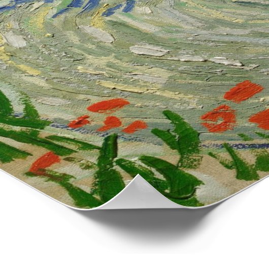 Vincent van Gogh - Olive Orchard Poster (Hoek)