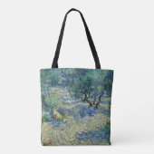 Vincent van Gogh - Olive Orchard Tote Bag (Achterkant)