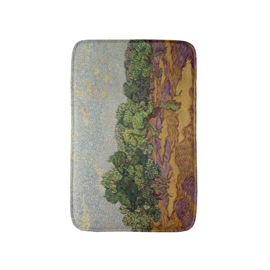 Vincent van Gogh - Olive Trees Badmat (Voorkant Verticaal)