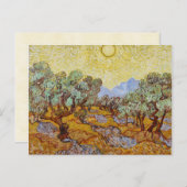 Vincent Van Gogh Olive Trees Briefkaart (Voorkant / Achterkant)