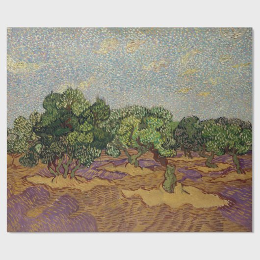Vincent van Gogh - Olive Trees Cadeaupapier (Vlak)