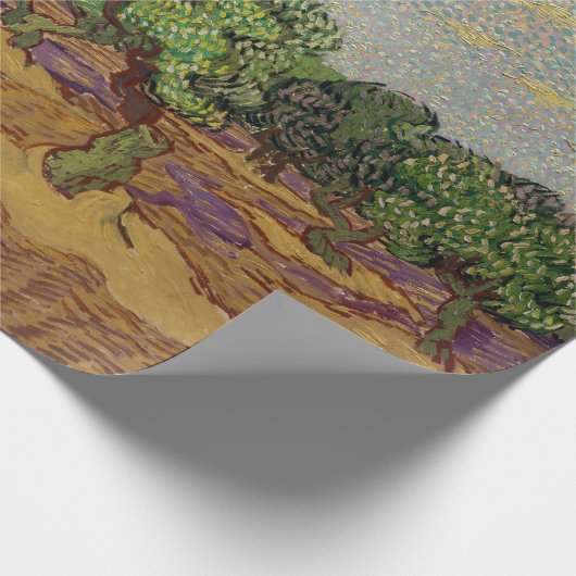 Vincent van Gogh - Olive Trees Cadeaupapier (Hoek)