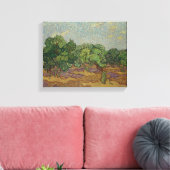 Vincent van Gogh - Olive Trees Canvas Afdruk (Insitu (Woonkamer))