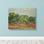 Vincent van Gogh - Olive Trees Canvas Afdruk (Insitu (Houten vloer))