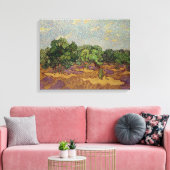 Vincent van Gogh - Olive Trees Canvas Afdruk (Insitu (Woonkamer))