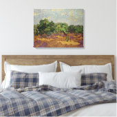 Vincent van Gogh - Olive Trees Canvas Afdruk (Insitu (Slaapkamer))