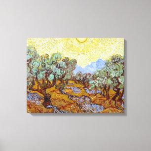 Vincent van Gogh Olive Trees Canvas Afdruk