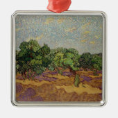 Vincent van Gogh - Olive Trees Metalen Ornament (Voorkant)
