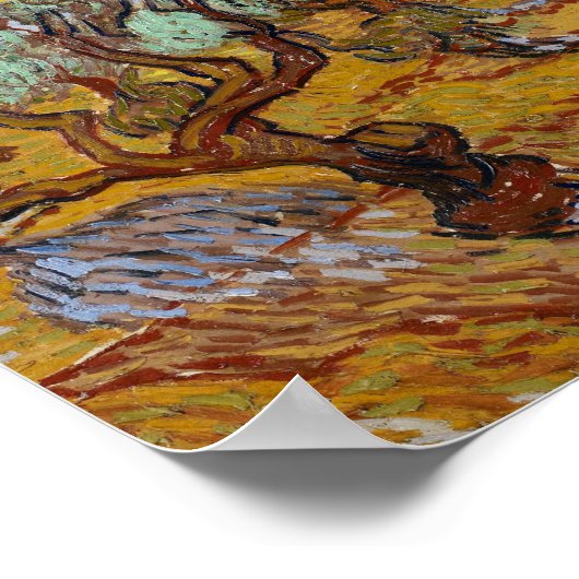 Vincent van Gogh - Olive Trees Poster (Hoek)