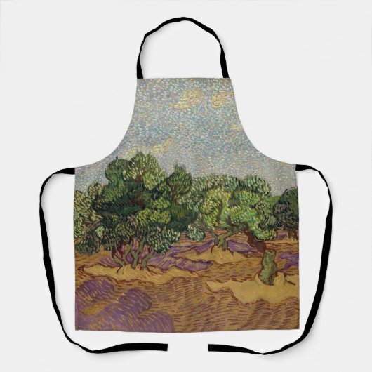Vincent van Gogh - Olive Trees Schort (Voorkant)