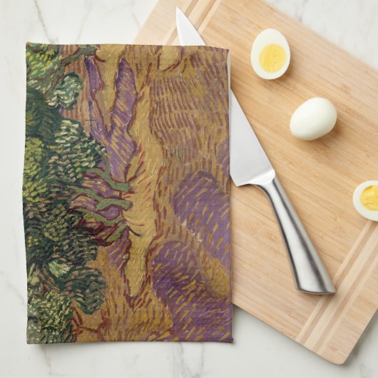 Vincent van Gogh - Olive Trees Theedoek (Quarter Fold)