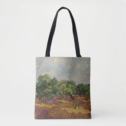 Vincent van Gogh - Olive Trees Tote Bag (Voorkant)