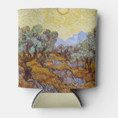 Vincent van Gogh - Olive Trees, Yellow Sky en Sun Blikjeskoeler (Voorkant)