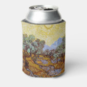 Vincent van Gogh - Olive Trees, Yellow Sky en Sun Blikjeskoeler (Blikje Achterkant)