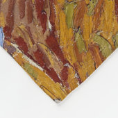 Vincent van Gogh - Olive Trees, Yellow Sky en Sun Fleece Deken (Hoek)