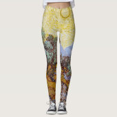 Vincent van Gogh - Olive Trees, Yellow Sky en Sun Leggings (Voorkant)