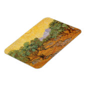 Vincent van Gogh - Olive Trees, Yellow Sky en Sun Magneet (Linkerzijde)