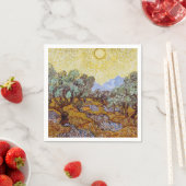 Vincent van Gogh - Olive Trees, Yellow Sky en Sun Servet (Insitu)