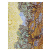 Vincent van Gogh - Olive Trees, Yellow Sky en Sun Tafelkleed (Voorkant)