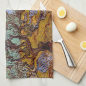 Vincent van Gogh - Olive Trees, Yellow Sky en Sun Theedoek (Quarter Fold)