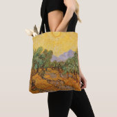 Vincent van Gogh - Olive Trees, Yellow Sky en Sun Tote Bag (Dichtbij)