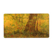 Vincent van Gogh - Ondergroei Etiket (Voorkant)