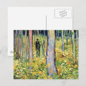 Vincent van Gogh - ondergroei met twee cijfers Briefkaart (Voorkant / Achterkant)
