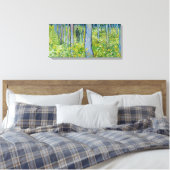 Vincent van Gogh - Ondergroei met twee figuren Canvas Afdruk (Insitu (Slaapkamer))