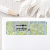 Vincent van Gogh - Ondergroei met twee figuren Etiket (Insitu)