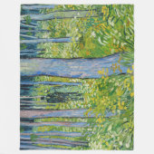Vincent van Gogh - Ondergroei met twee figuren Fleece Deken (Voorkant)