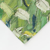 Vincent van Gogh - Ondergroei met twee figuren Fleece Deken (Hoek)