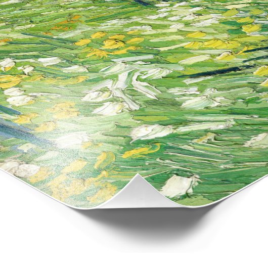 Vincent van Gogh - Ondergroei met twee figuren Foto Afdruk (Hoek)