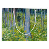 Vincent van Gogh - Ondergroei met twee figuren Groot Cadeauzakje (Achterkant)