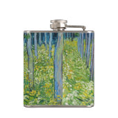 Vincent van Gogh - Ondergroei met twee figuren Heupfles (Achterkant)