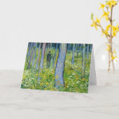 Vincent van Gogh - Ondergroei met twee figuren Kaart (Gele Bloem)