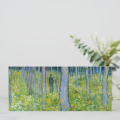 Vincent van Gogh - Ondergroei met twee figuren Kaart (Staand voorkant)