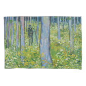 Vincent van Gogh - Ondergroei met twee figuren Kussensloop (Voorkant)