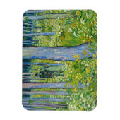 Vincent van Gogh - Ondergroei met twee figuren Magneet (Verticaal)
