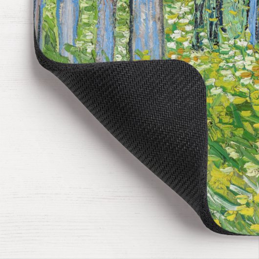 Vincent van Gogh - Ondergroei met twee figuren Muismat (Hoek)