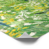 Vincent van Gogh - Ondergroei met twee figuren Poster (Hoek)